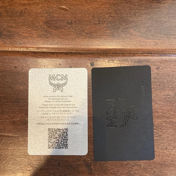 MCM Stark Medium Black Backpack NWT - Picture 13 of 16